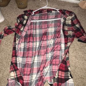Rue21 flannel and Charlotte Russe flannel